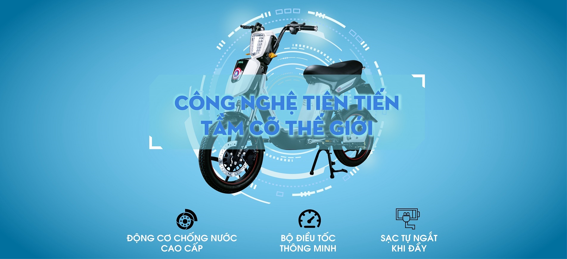 xe dạp điện pega cap as
