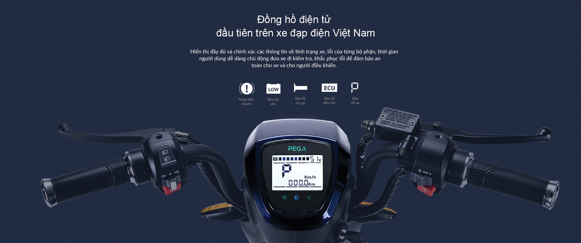 Xe đạp điện Pega Cap AS