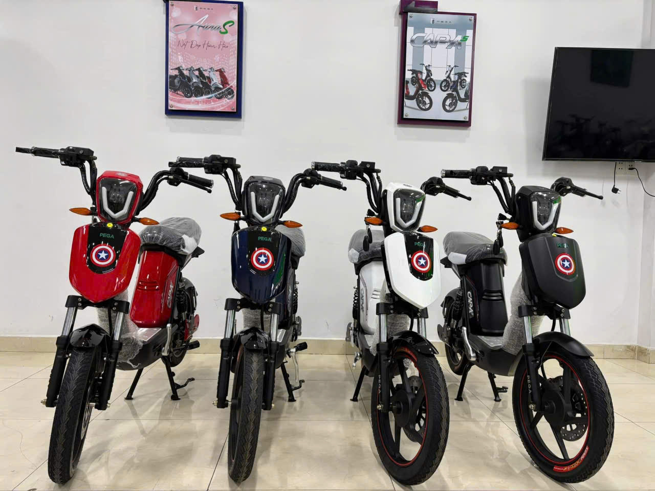 Xe đạp điện Pega Cap AS
